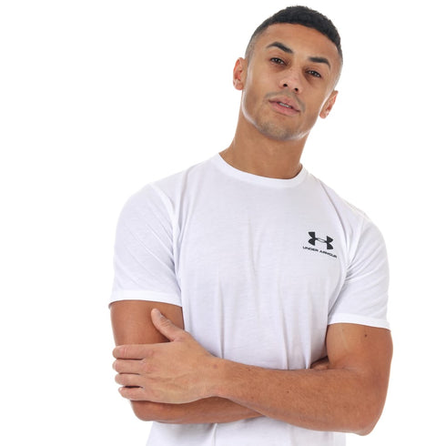Under Armour tshirt for man אנדר ארמור טישרט בצבע לבן לגבר